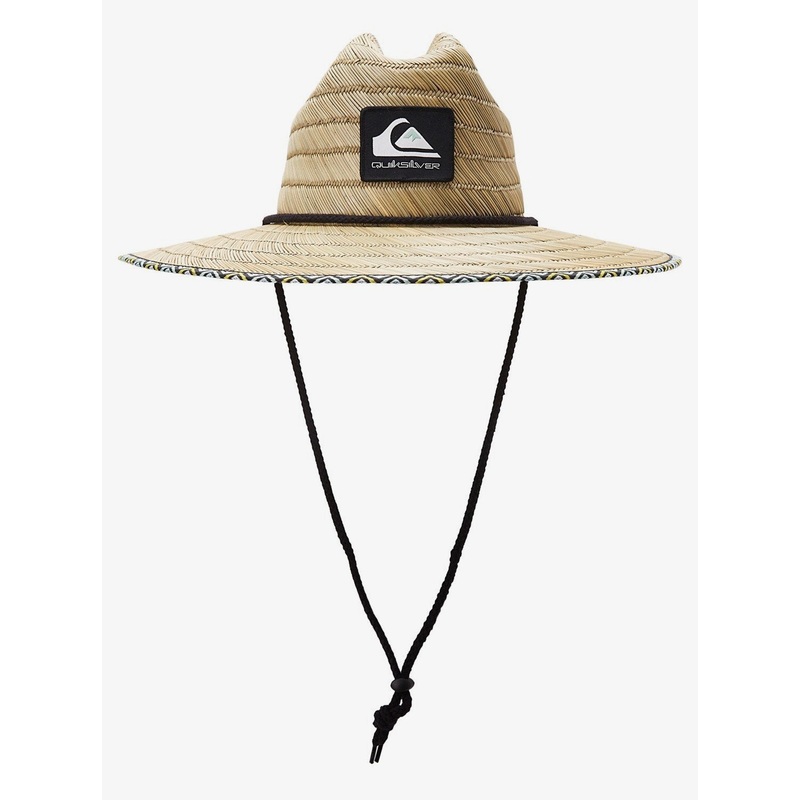 Mens Dredged Straw Lifeguad Hat