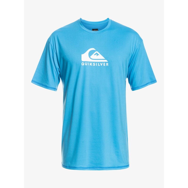 Mens Solid Streak Short Sleeve Surf T-Shirt