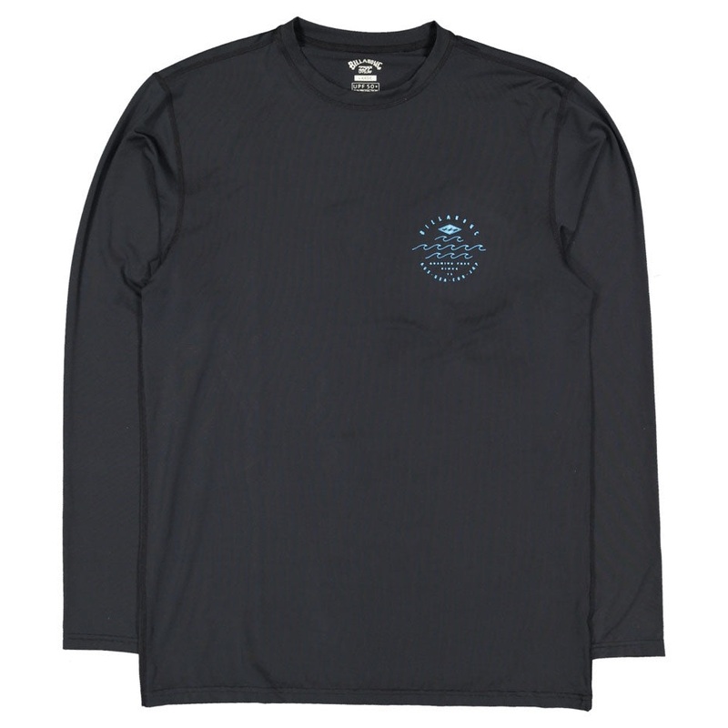 Mens Wavey Davey LF LS Rash Vest