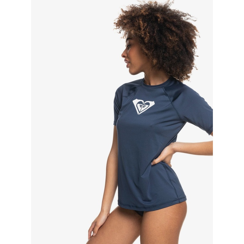 Womens Beach Classics Short Sleeve Rash Vest