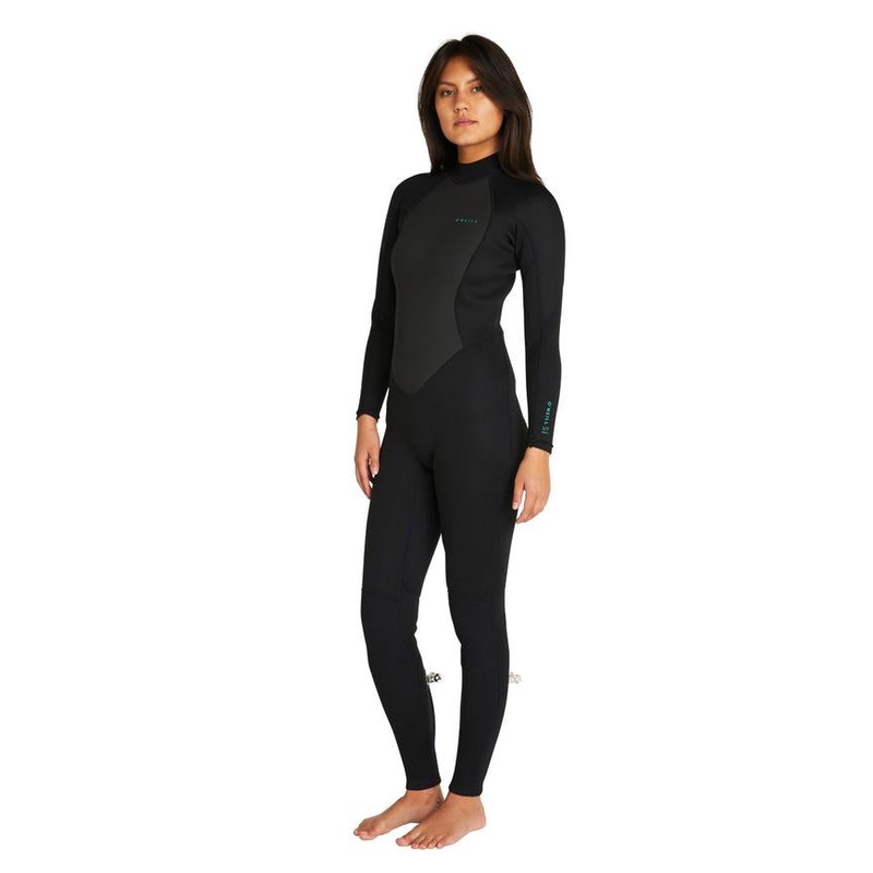Womens Factor 3/2mm Steamer Back Zip Wetsuit