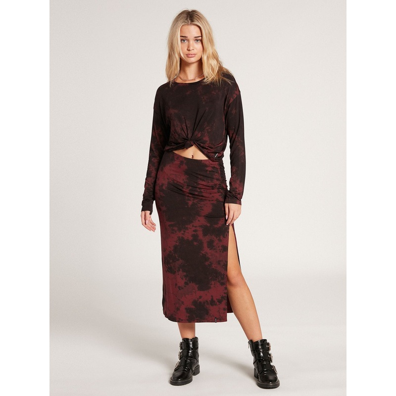 Be Easy Babe Midi Skirt