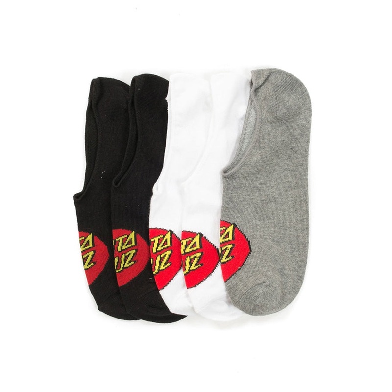Classic Dot Noshow Socks 5PR