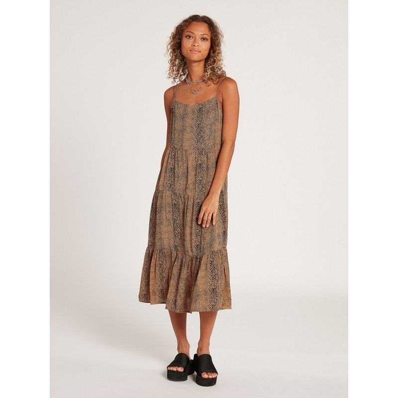 Snakedown Midi Dress