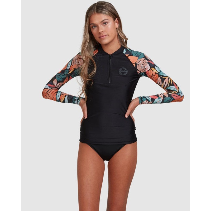 Somedaze Half Zip Long Sleeve Rashie