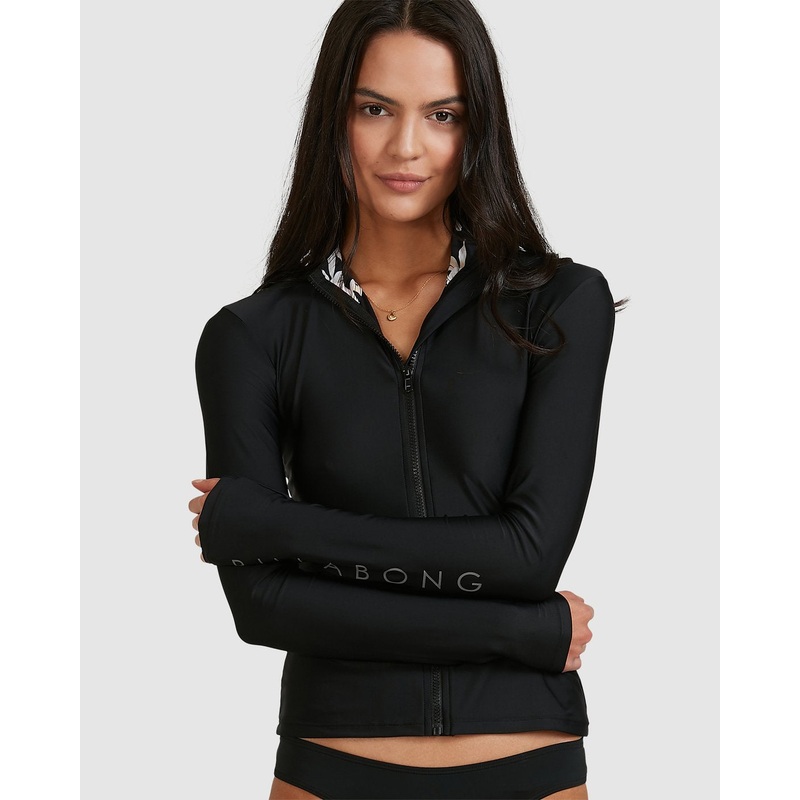 Tropicool Zip Thru Long Sleeve Rashie