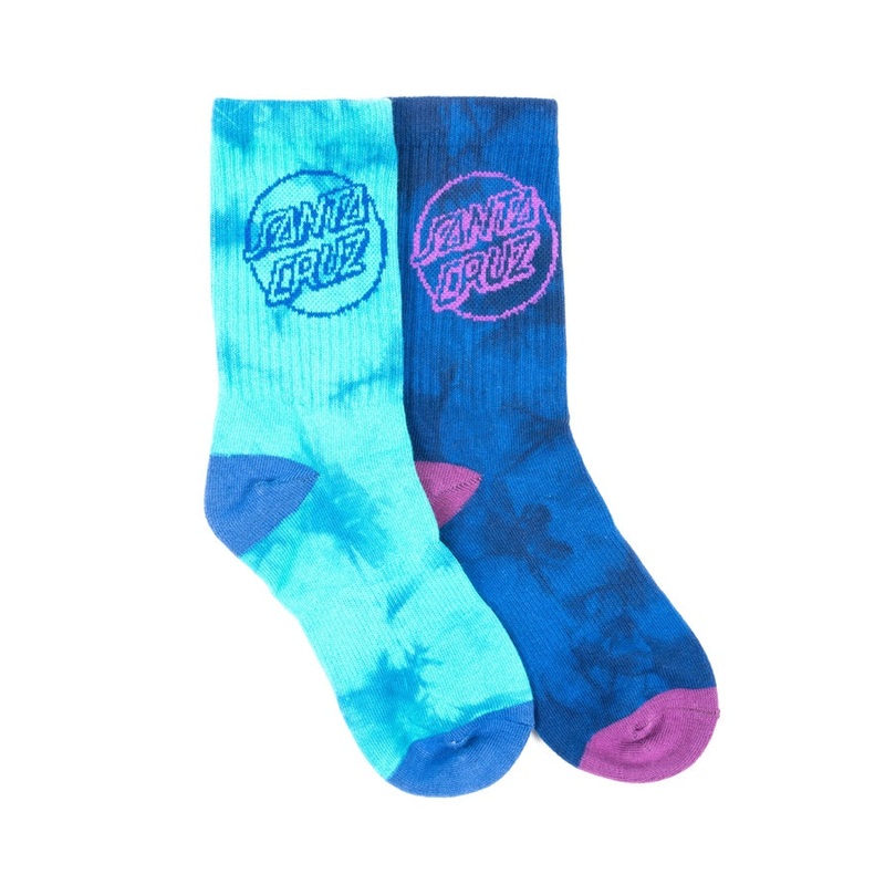 Youth Dye Dot Sock - 2PR