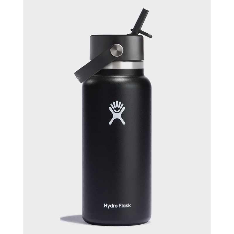 32oz Wide Mouth with Flex Straw Cap