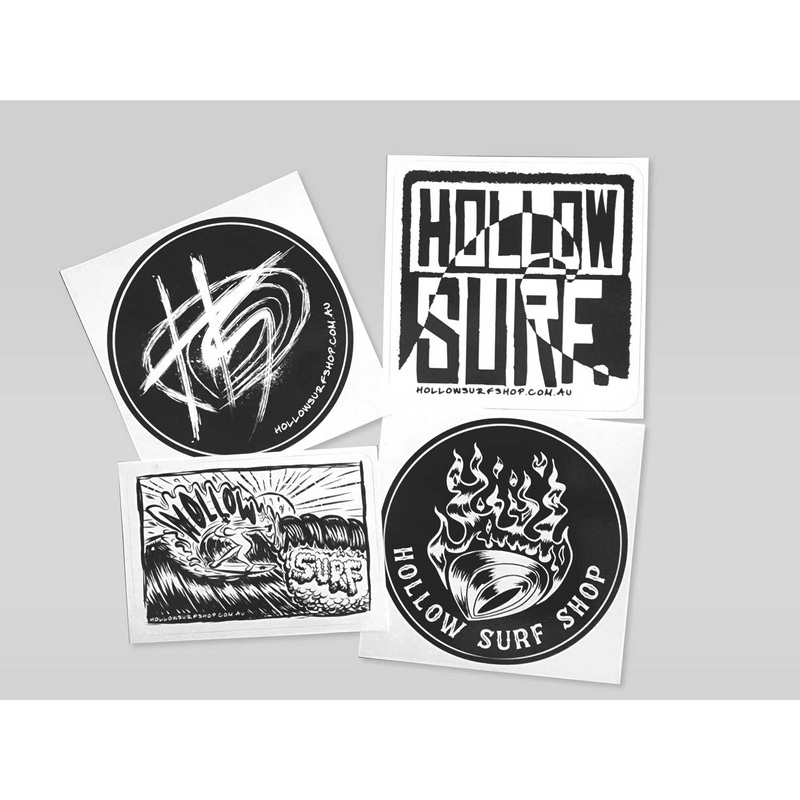 Hollow Surf Stickers