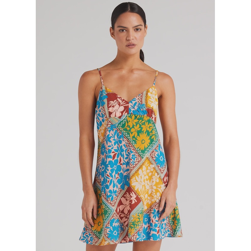 Wildflower Slip Bias Dress