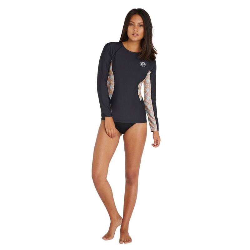 Women's Crescent Long Sleeve Rash Vest