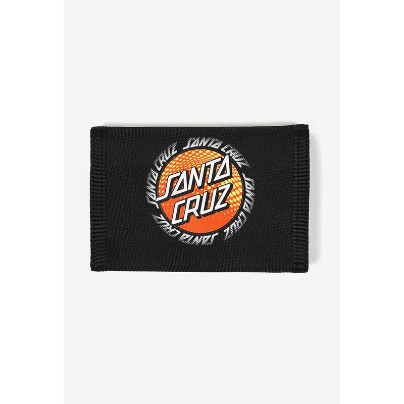 Halftone Ringed Dot Velcro Wallet