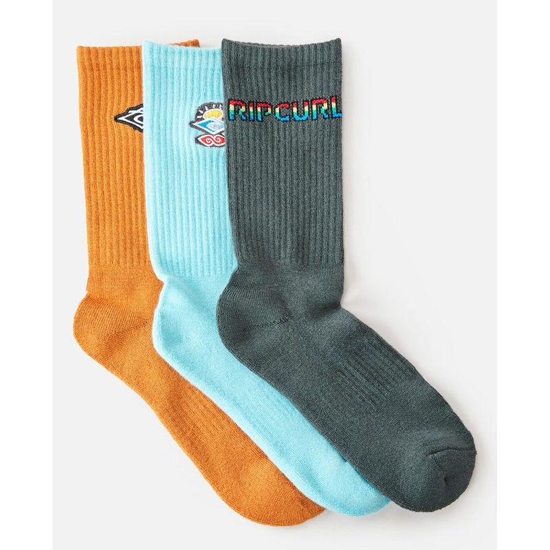 Mens Icons Crew Socks - 3 Pack