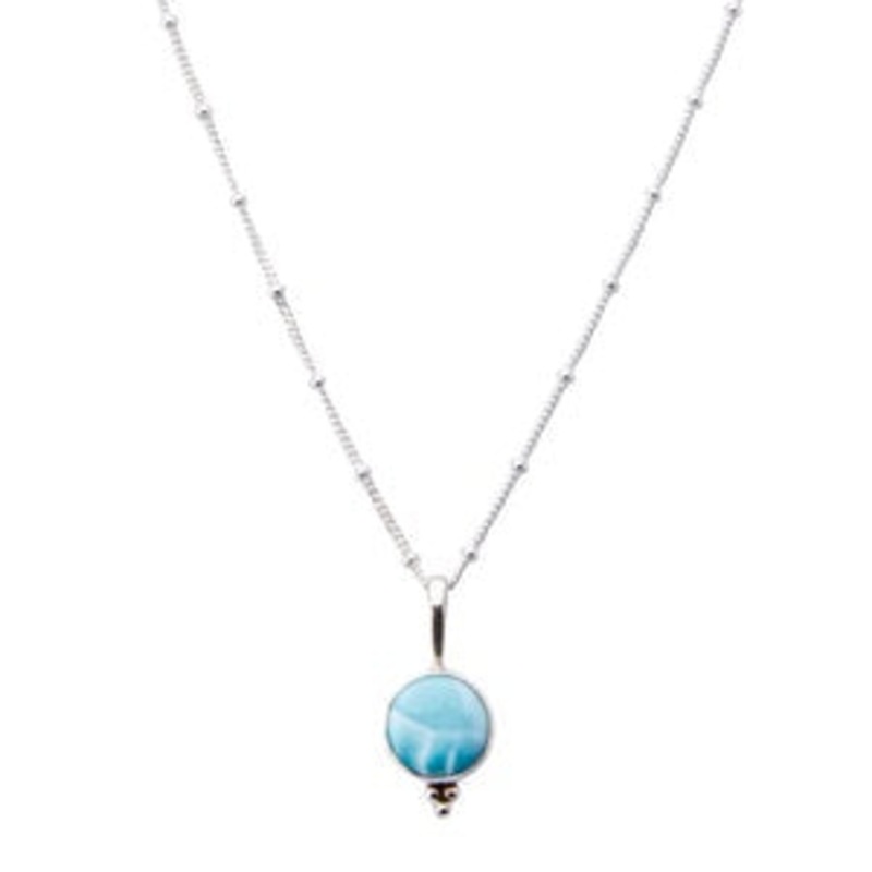 Awaken Larimar Necklace