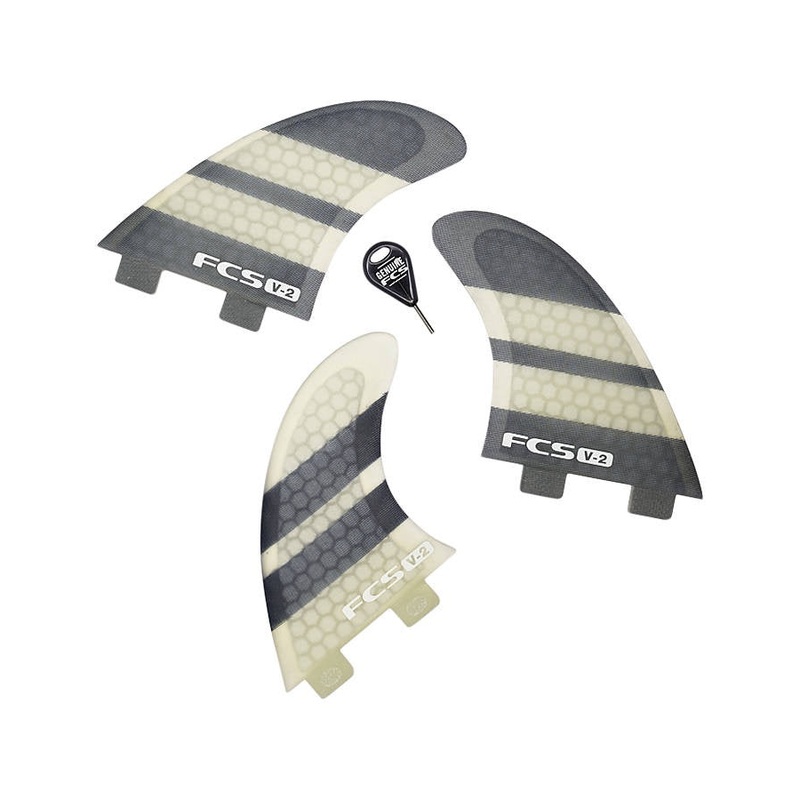 V2 Pc Medium Tri Fin Set