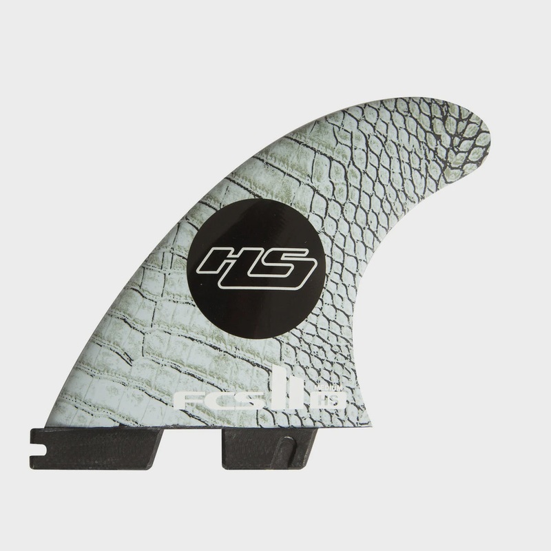 FCS II Hayden Shapes Tri Fins - Carbon