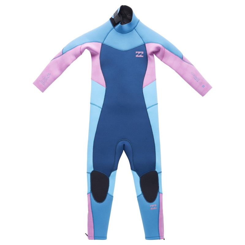 Girls 2-6 3/2 Synergy Back Zip Steamer Wetsuit
