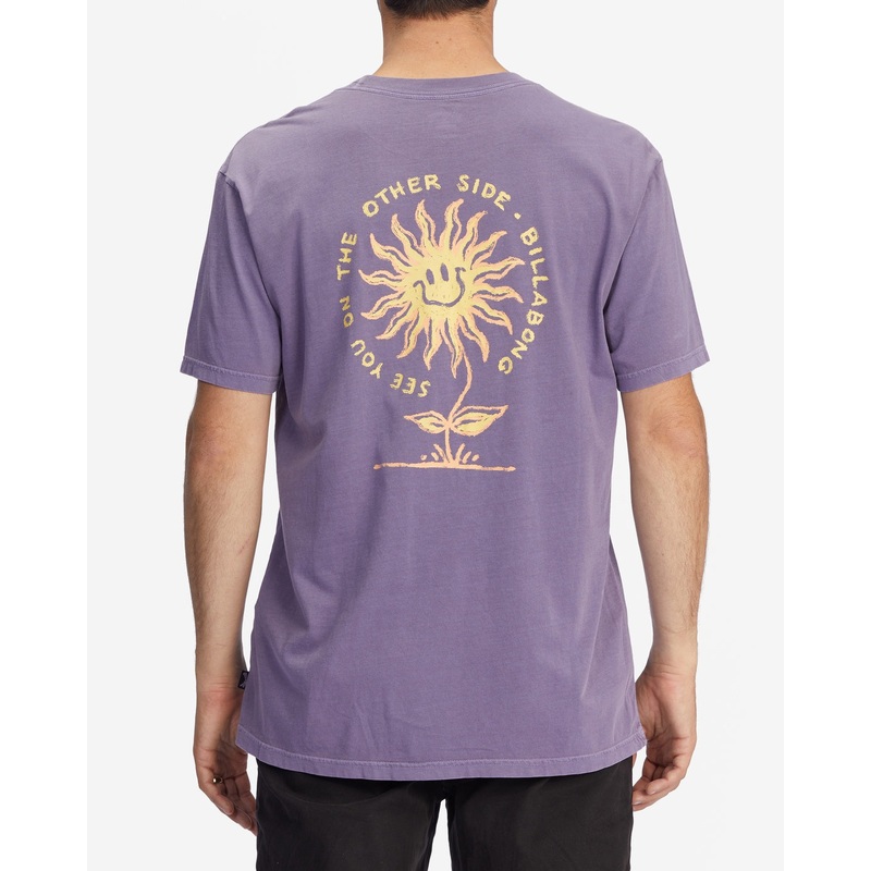 Sun Flower Wave Washed T-Shirt