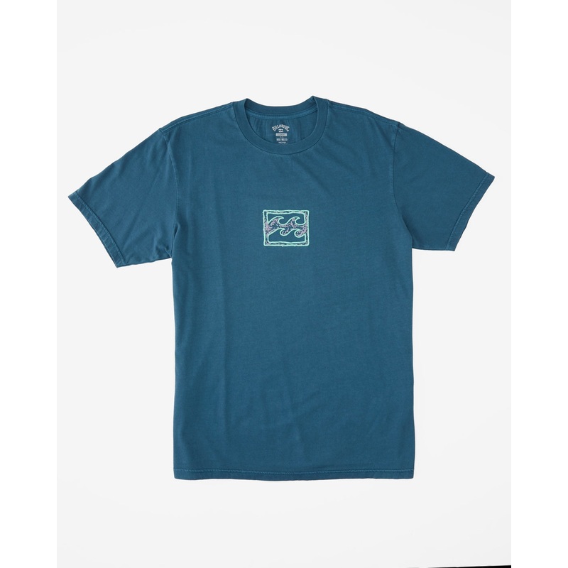 Chest Wave T-Shirt Wave Wash