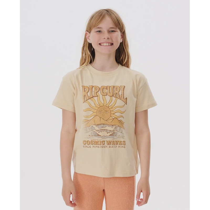 Cosmic Waves Oversize Tee - Girls (8-16 years)