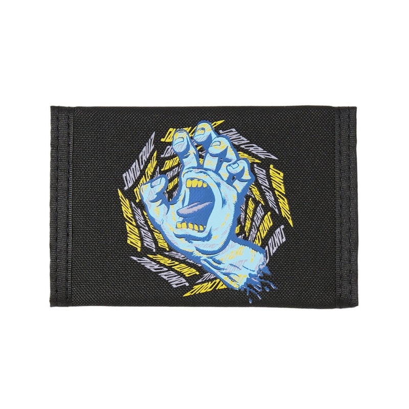 Spiral Strip Velcro Wallet