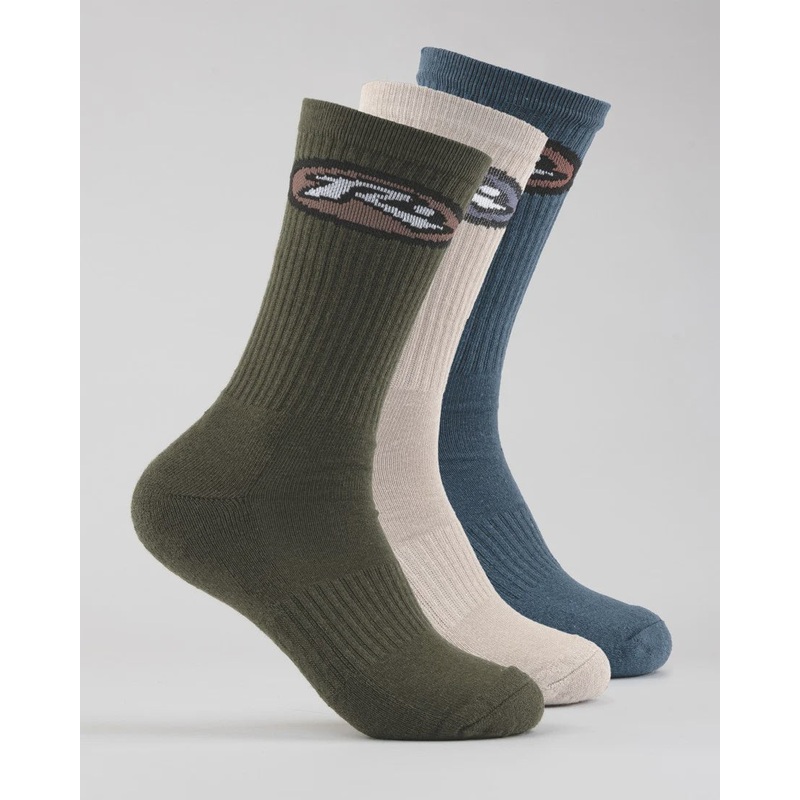 High Times Mid Calf 3-sock Pack