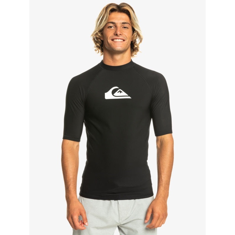 Mens Heater Short Sleeve Rash Vest