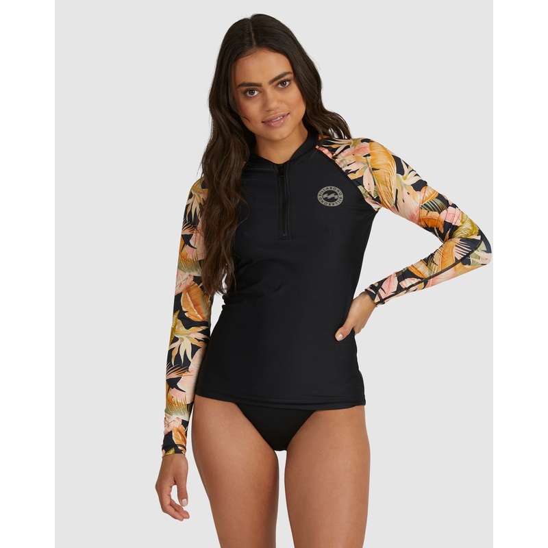 Wave Tribe Half Zip Rash Vest