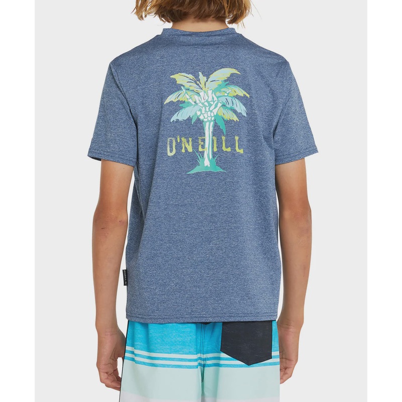 Boy's Palmy UV Short Sleeve Surf Tee