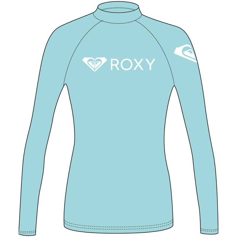 Girls 2-7 ROXY Heater Long Sleeve UPF 50 Rash Vest