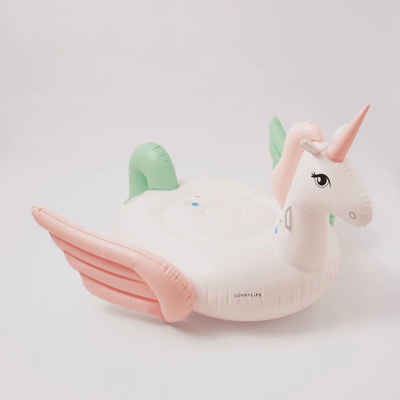 Luxe Ride-On - Unicorn Coral Ombre