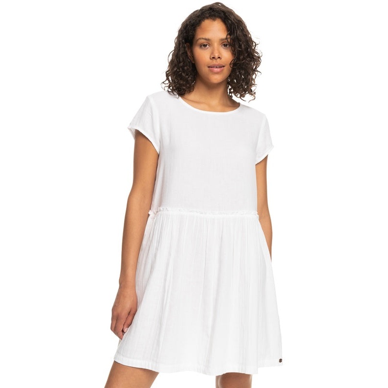 Smooth Blue Vibes Short Sleeve Dress