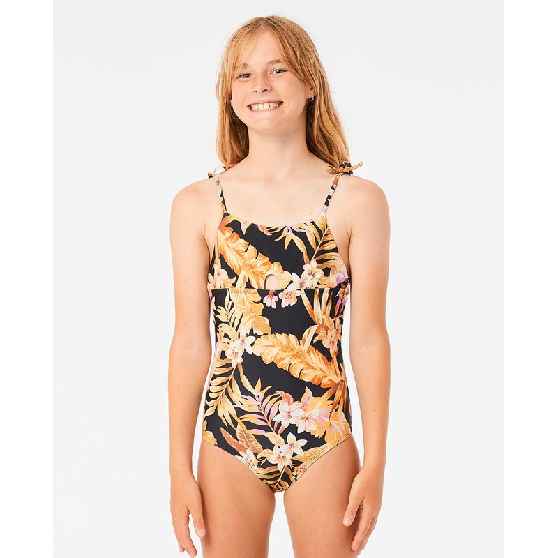Sunday Swell One-Piece - Girls