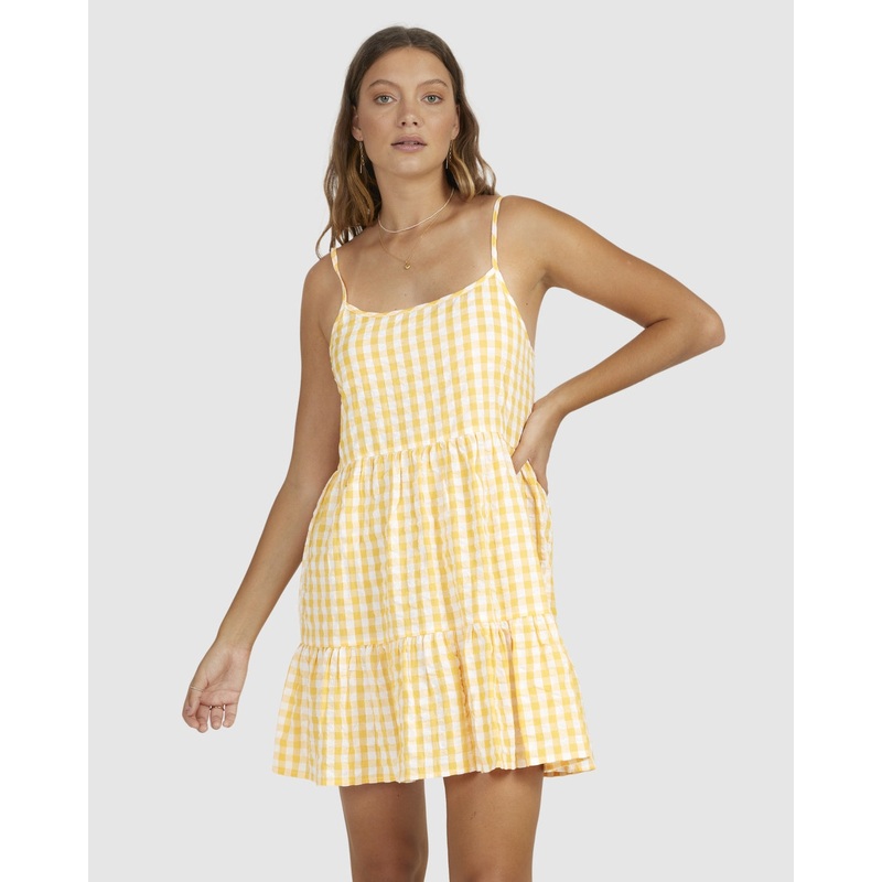 Sunshine Check Dress