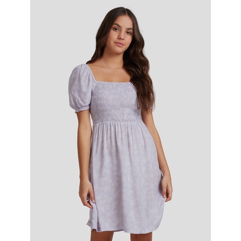 Womens Hello Petal Mini Dress