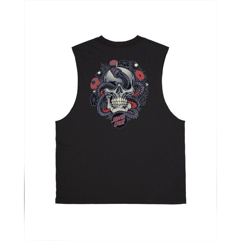 Botanic Skull Muscle Tee