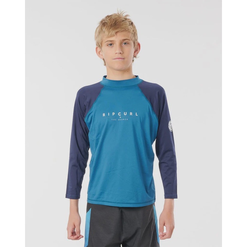 Boys Shockwaves L/S UV Rashvest