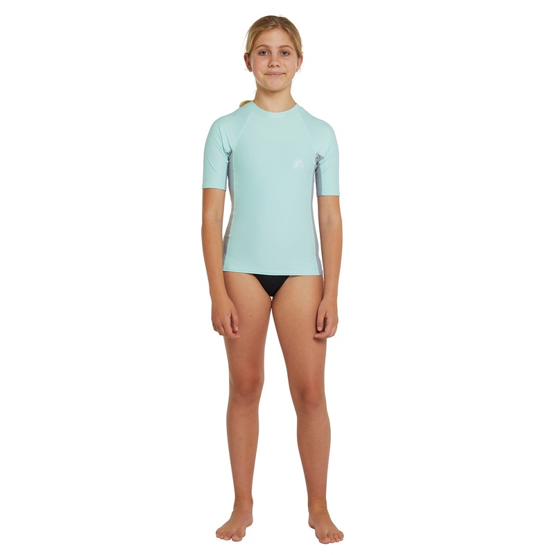 Girl's Classic UV Short Sleeve Rash Vest
