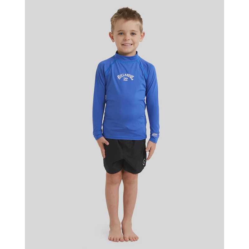 Boys 2-7 All Day Arch Long Sleeve Rash Vest