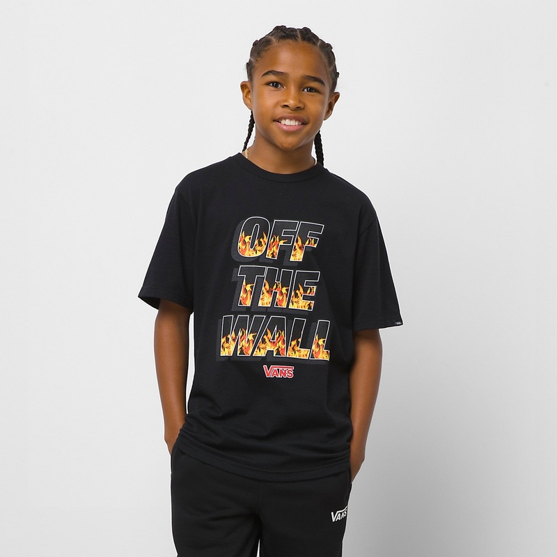 Digi Flames SS Tee - Boys
