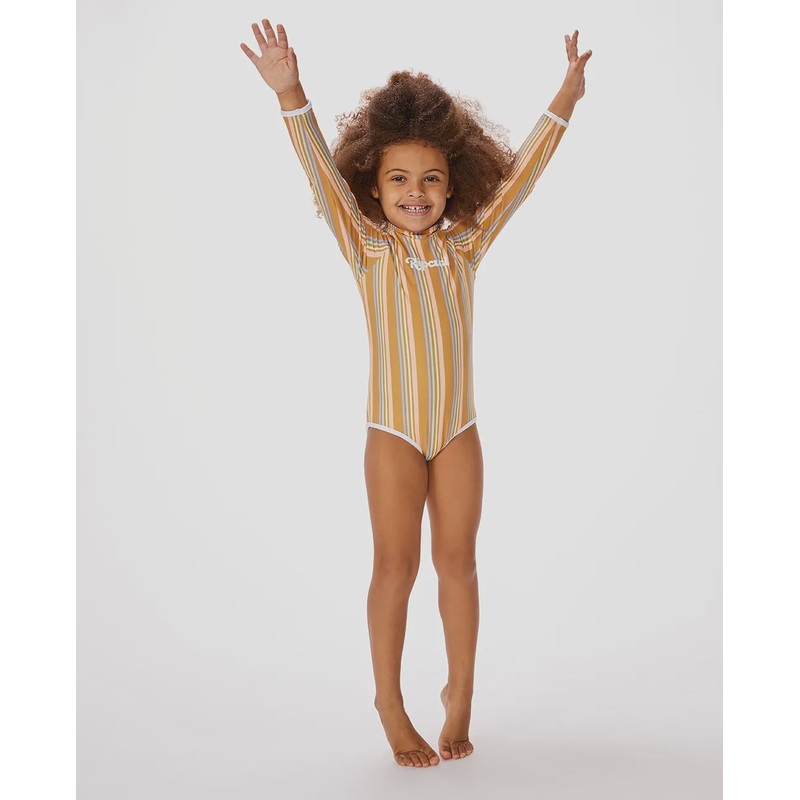 Dreamers Long Sleeve 50+ UV Surfsuit - Girls