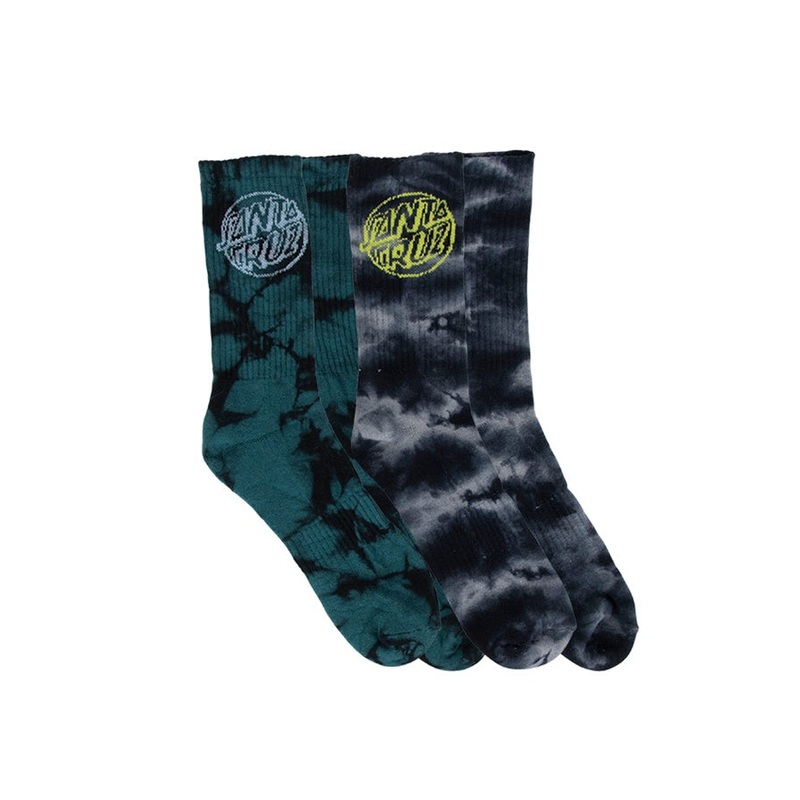 Fish Eye Dot Socks - 2 PK Crew Sock