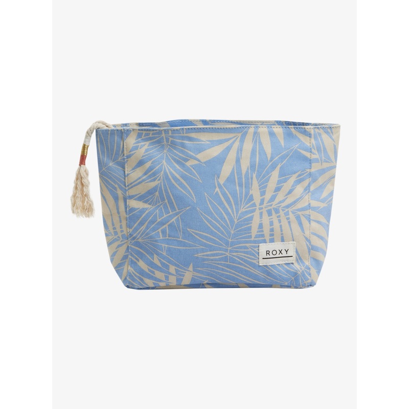 Womens Love Is Blue Straw Clutch Bag