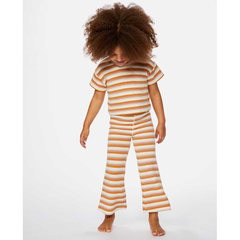 Bobbi Stripe Bell Pant - Girl