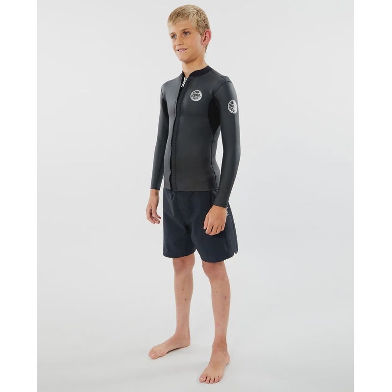 Dawn Patrol Long Sleeve Front Zip Jacket - Boys (8-16 years)