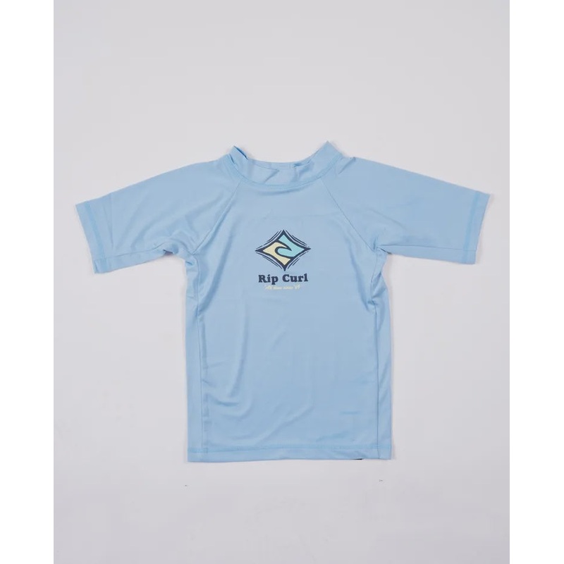 Micro Waves Short Sleeve UV Rashguard - Boys (1-8 Years)