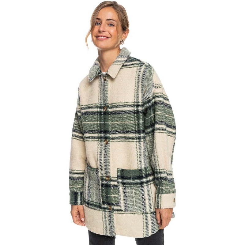 Womens Check It Out Shirt Jacket