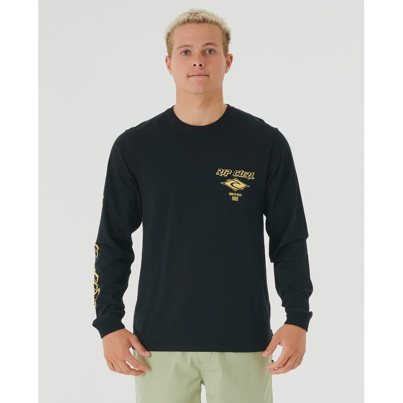 Fade Out Icon Long Sleeve Tee