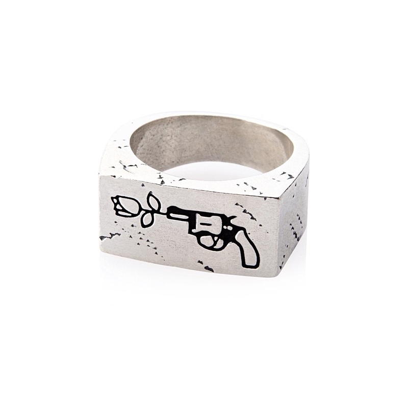 Mens Peace Ring