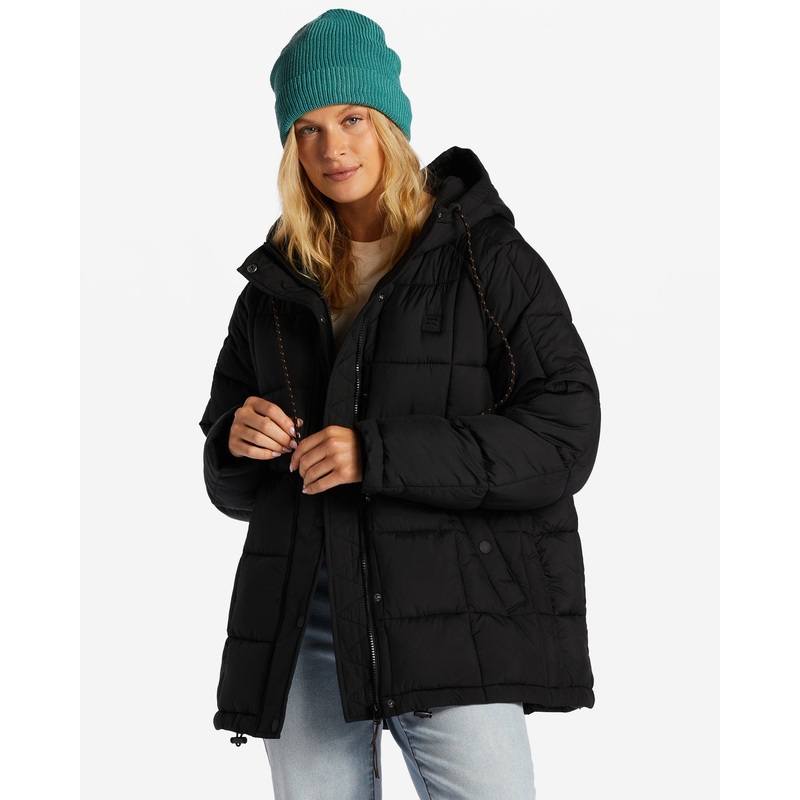 Venture On Puff Zip-Up Hooded Jacket